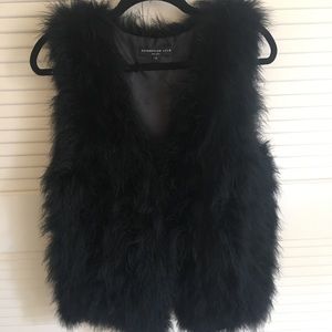 Feather holiday vest!